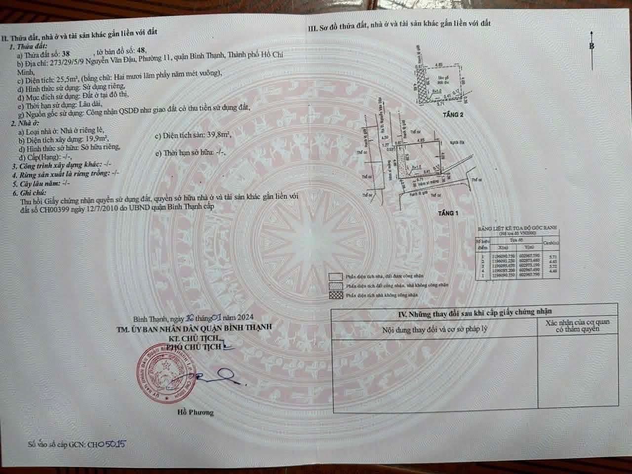 Bán nhà đường Nguyễn Văn Đậu, Bình Thạnh - ảnh 2