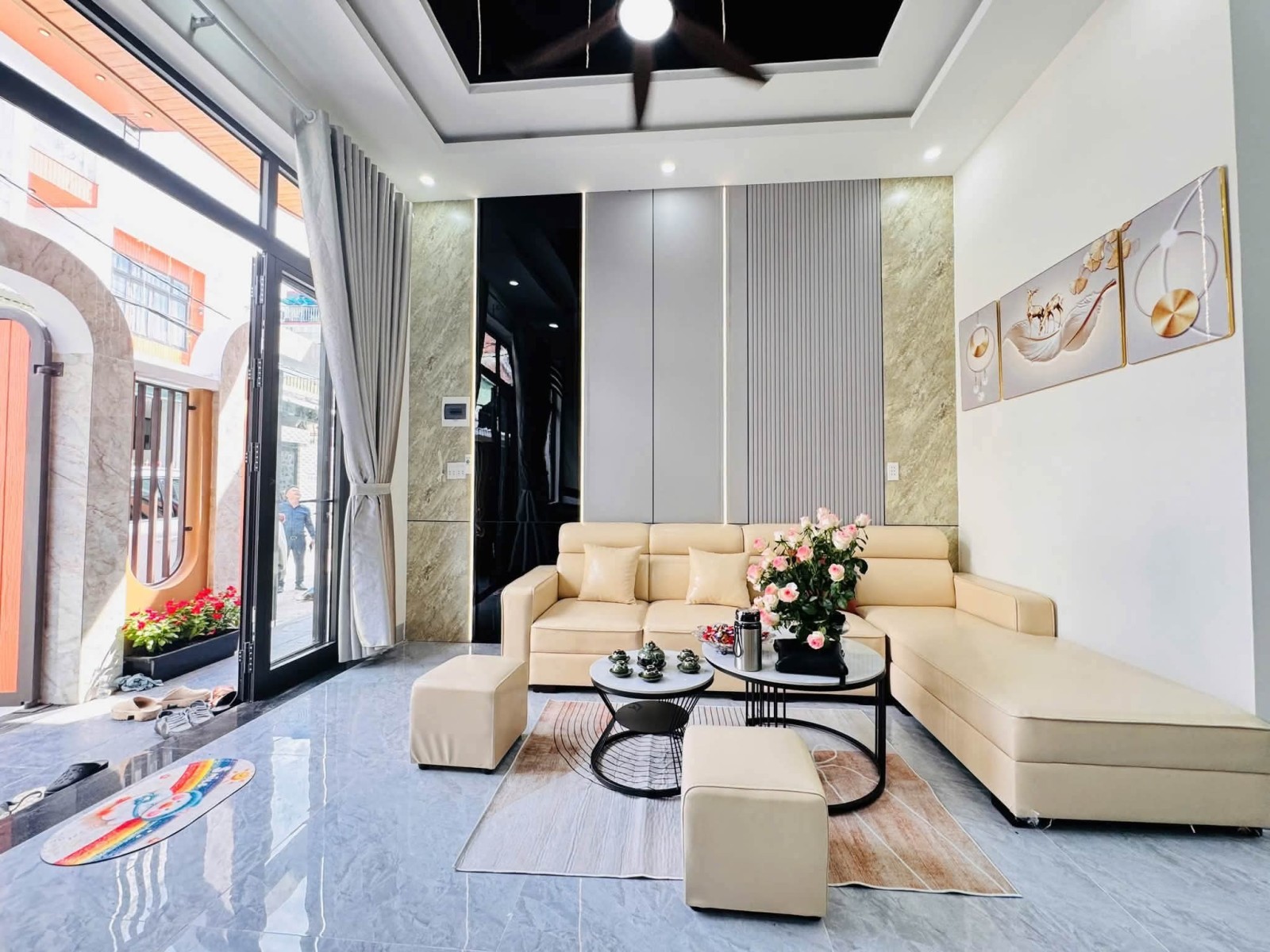 PHAN KHOAN 70m², 3 tầng, ngang 8m, dài 8.5m, giá 5.35 tỷ, lệ Cẩm Lệ