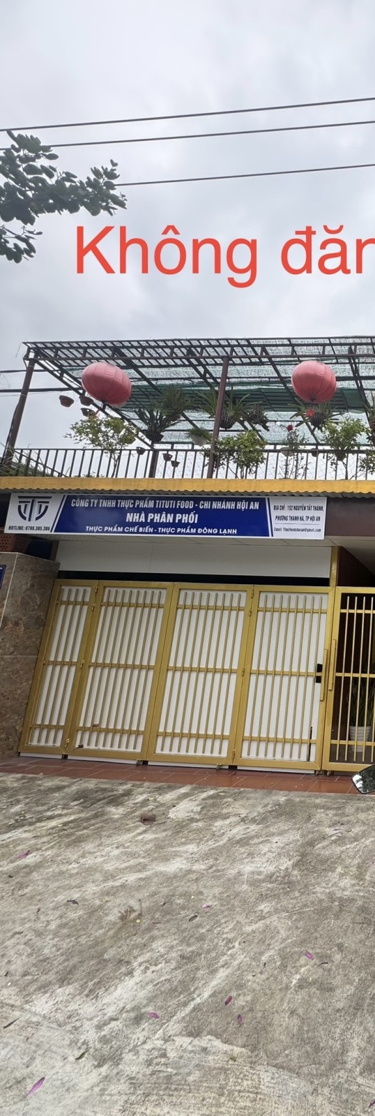 NGUYỄN TẤT THÀNH 72.4m², cấp 4, ngang 4m, dài 18m, giá 5 tỷ, Hội An