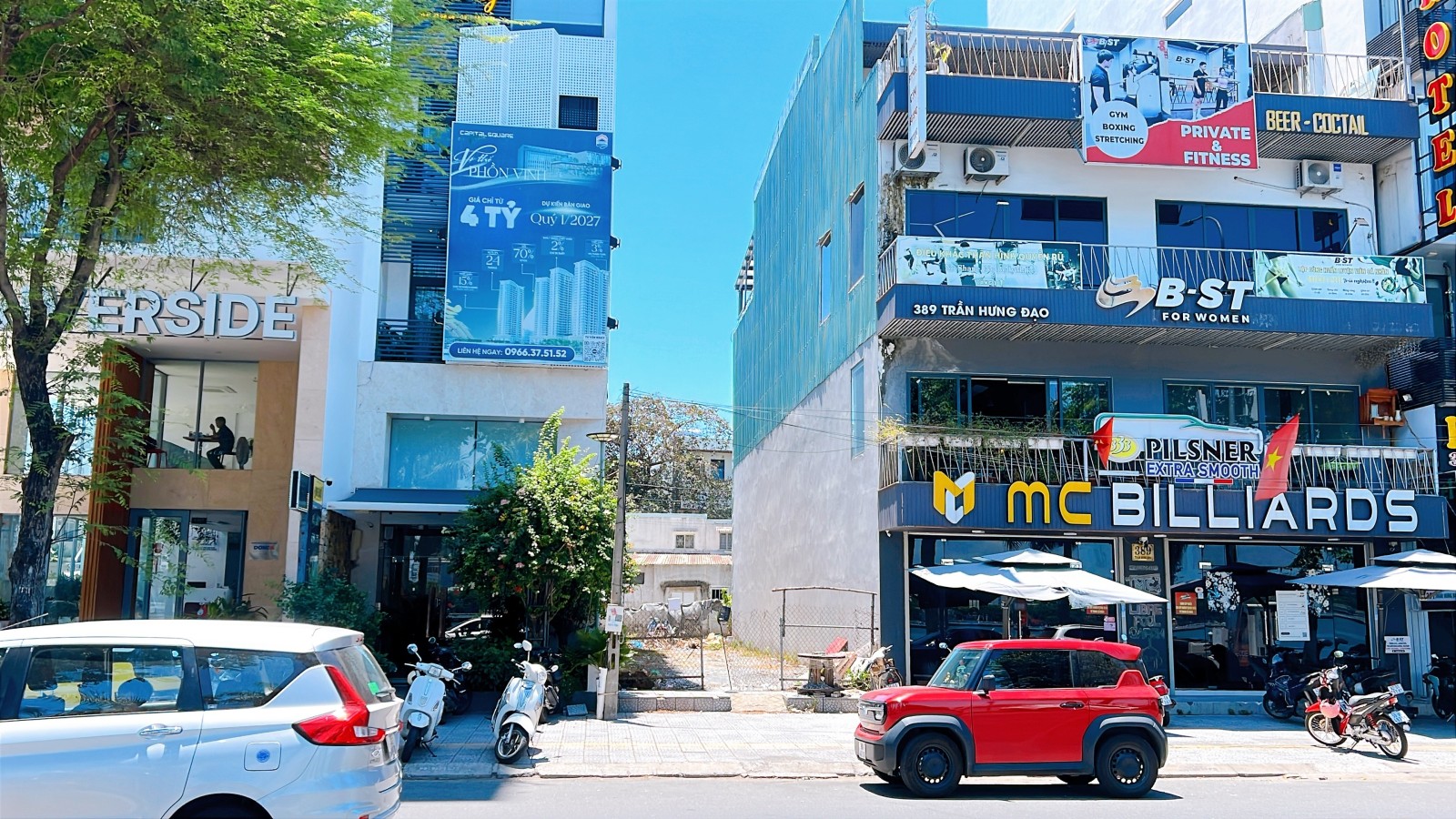 TRẦN HƯNG ĐẠO 125m², ĐẤT, ngang 5m, dài 25m, giá 43 tỷ, Sơn Trà